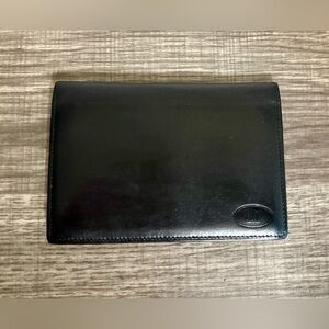 Black Leather Slim Card Holder